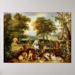 Poster Paradis terrestre