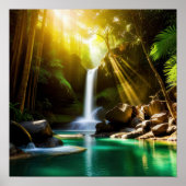 Poster Paradis tropical (Devant)