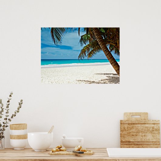 Poster Paradis tropical (Cuisine)