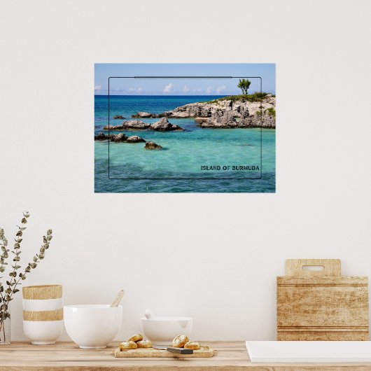 Poster Paradis tropical (Cuisine)