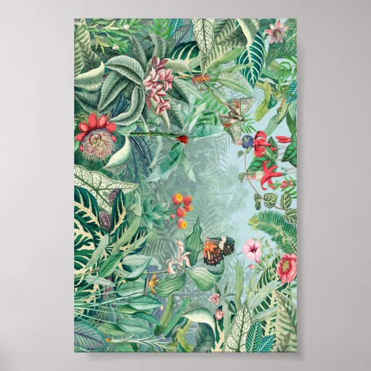 Poster Paradis tropical (Devant)