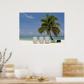 Poster Paradis tropical (Cuisine)