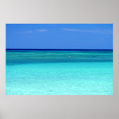 Poster Paradis Vert Bleu (Devant)