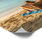 Poster Paradise Beach Scene (Coin)