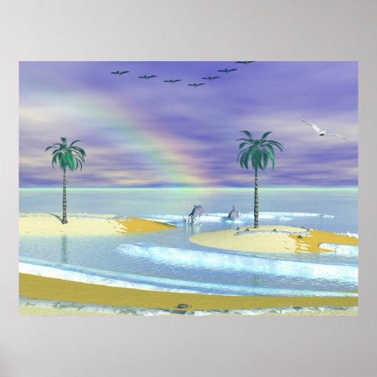 Poster Paradise Shore (Devant)