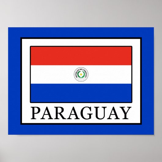 Poster Paraguay (Devant)