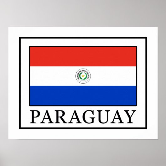 Poster Paraguay (Devant)