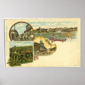 Poster Paraguay, Vintage (Devant)