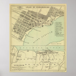 Poster Paramaribo Suriname