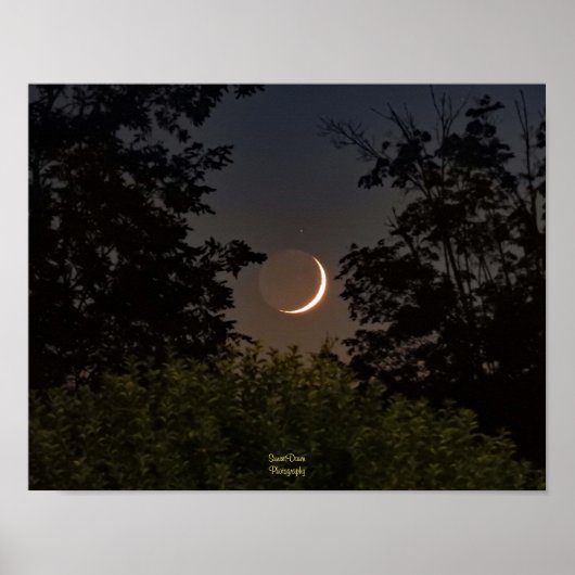 Poster Paramètre de lune de croissant (Devant)