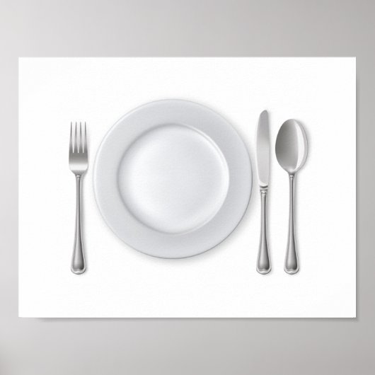 Poster Paramètre de table (Devant)