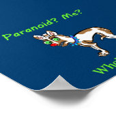 Poster Paranoïa de Pet Dog (Coin)