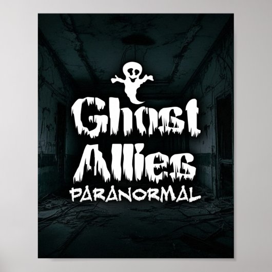 Poster Paranormal des Alliés fantômes (Devant)