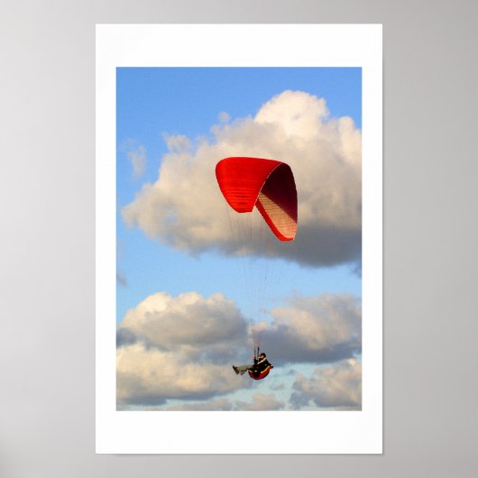 Poster Parapente (Devant)