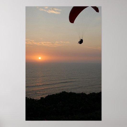 Poster Parapente au Pérou II (Devant)