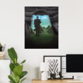Poster Parapluie (Bureau à domicile)