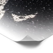 Poster Parapluie bleu (Coin)