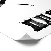 Poster Parapluie & Bottes (Coin)