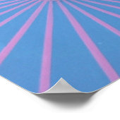 Poster Parapluie coloré (Coin)