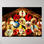 Poster parapluie japonais (Devant)