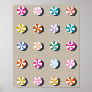 Poster Parapluies