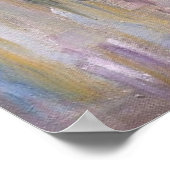 Poster Parapluies Dans La Pluie Peinture Art Imprimer Pos (Coin)