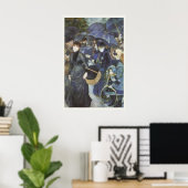 Poster Parapluies de Pierre Renoir, Impressionnisme Vinta (Bureau à domicile)