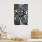 Poster Parapluies de Pierre Renoir, Impressionnisme Vinta (Cuisine)