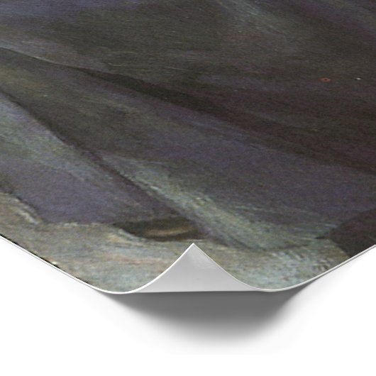 Poster Parapluies de Pierre Renoir, Impressionnisme Vinta (Coin)