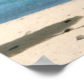 Poster Parapluies de plage en chaume (Coin)