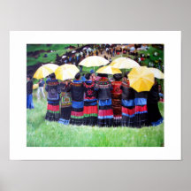 Parapluies jaunes (concours de beauté)