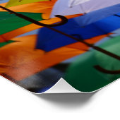 POSTER PARAPLURES DE PLANCHER (Coin)