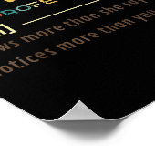 Poster Paraprofessionnel vintage (nom) Conception amusant (Coin)