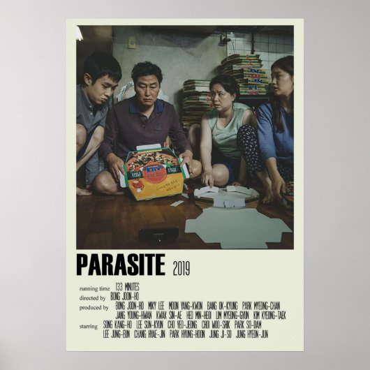 Poster Parasite Alternative Art Film Grand 2 (Devant)