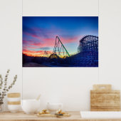 Poster Parc à thème Carowinds (Cuisine)