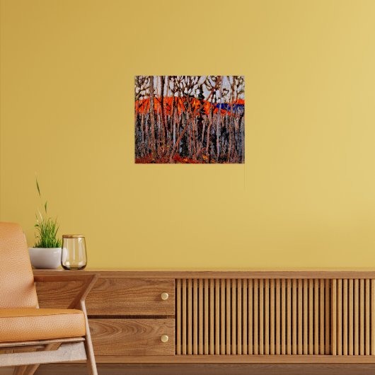 Poster Parc Algonquin, peinture de Tom Thomson, (Salon 2)