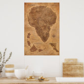 Poster Parc Carte Nublar (Cuisine)