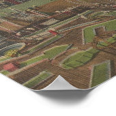 Poster Parc d'attractions vintage, Wildwood, NJ (Coin)