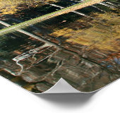 Poster Parc d'automne, Pond (Coin)