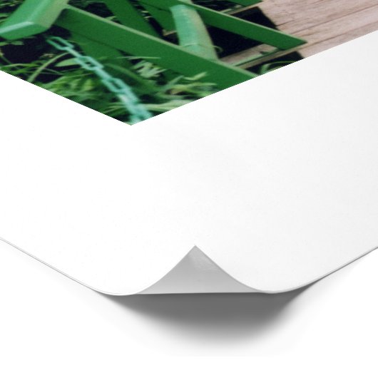 Poster Parc de la maison de Monet (Coin)