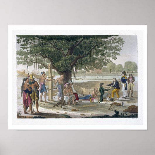 Poster Parc de plaisance près de Kupang, Timor, plaque 9  (Devant)