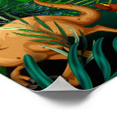 Poster Parc des dinosaures (Coin)