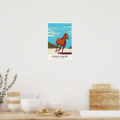 Poster Parc d'état d'Assateague Maryland (Cuisine)
