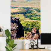 Poster Parc d'état de Bear Butte, Dakota du Sud (Bureau à domicile)