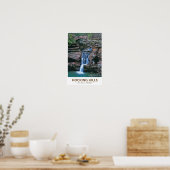 Poster Parc d'État de Hocking Hills Ohio Art (Cuisine)