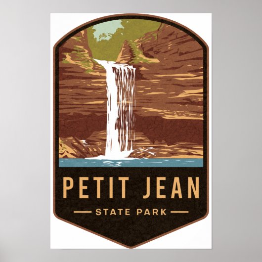Poster Parc d'état de Petit Jean (Devant)