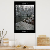 Poster Parc d'état de Tyler Newtown PA (Cuisine)