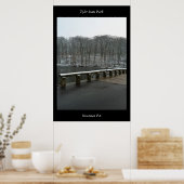 Poster Parc d'état de Tyler Newtown PA (Cuisine)