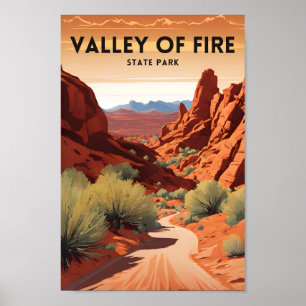 Poster Parc d'état de Valley of Fire