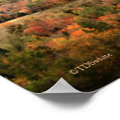 Poster Parc d'état du Mont Katahdin Baxter Maine (Coin)